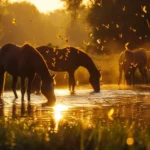 Natürlicher Rundumschutz: Pferdegold Bremsenspray gegen Insekten und Fliegen