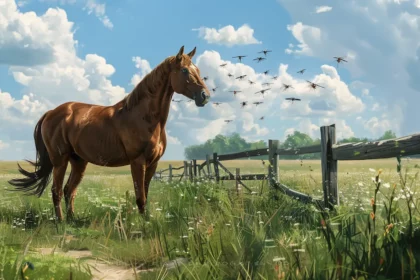 Sind Bremsen (Insekten) für Pferde gefährlich oder nur lästig?