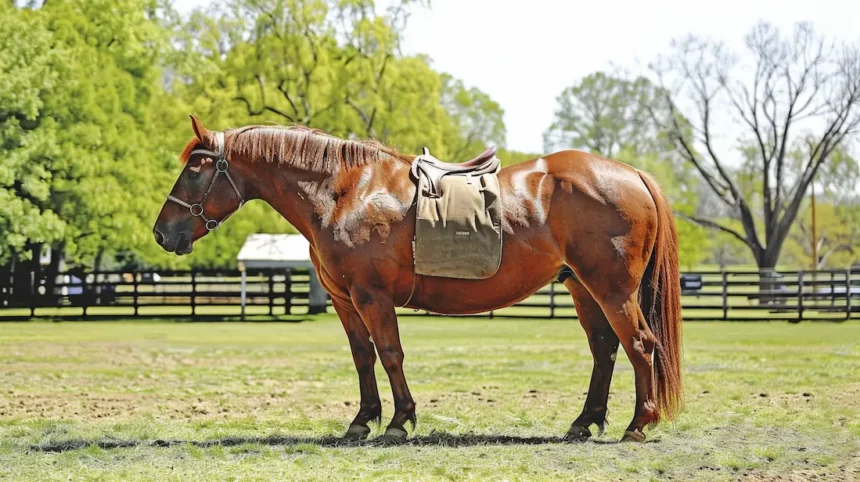 Wassereinlagerungen beim Pferd – Was ist das? + Symptome und Ursachen.