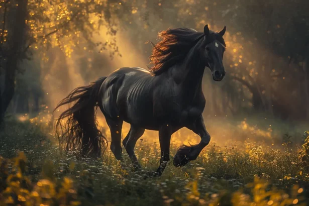 Pferd mit Fell an den Hufen - Diese Rassen gibt es!