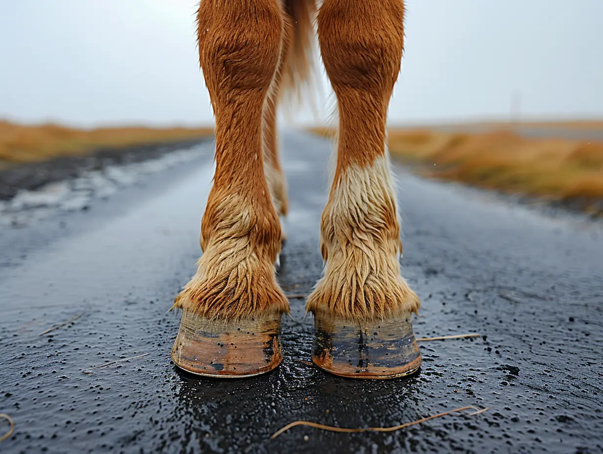 Hufprellung beim Pferd - Was ist das & was tun?