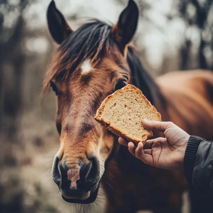 Dürfen Pferde Brot als Leckerli bekommen?